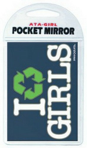 David and Goliath I Recycle Girls Pocket Mirror 50782