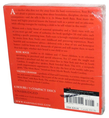 Mama Rock's Rules (2008) Audio CD - (Ten Lessons For Raising A Houseful of Successful Children)