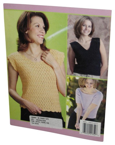 American School of Needlework Crochet Trendy Tops (2004) Paperback Book #1352 - (Sandy Scoville)
