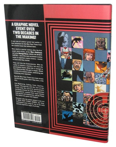 DC Comics New Teen Titans Games Graphic Novel (2011) Hardcover Book