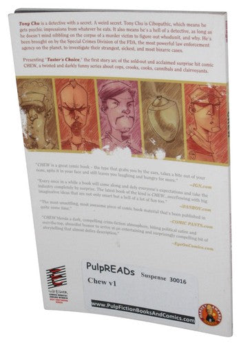 Chew Volume 1: Tasters Choice (2009) Image Comics Paperback Book