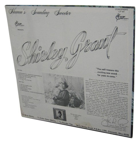Shirley Grant Gospel LP Vinyl Music Record