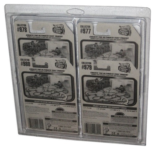 Hot Wheels Terrorific Series Lot Set 1-4 w/ Plastic Protector - (At-A-Tude, Sweet 16 II, Cat-A-Pult & Splittin' Image II)