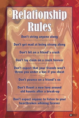 Relationship Rules Poster 24260