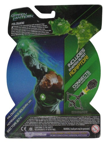 DC Green Lantern Movie Max Charge Kilowog (2011) Mattel Figure GL14 w/ Power Ring