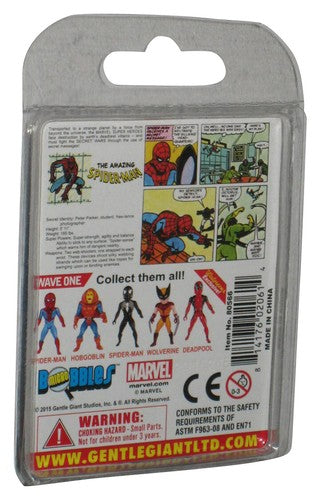 Marvel Super Heroes Secret Wars Spider-Man (2015) Gentle Giant Bobbles Mini Figure