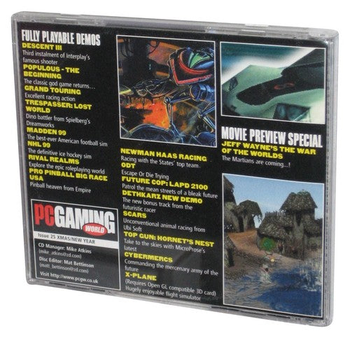 PC Gaming World X-Mas / New Year Video Game Demo CD