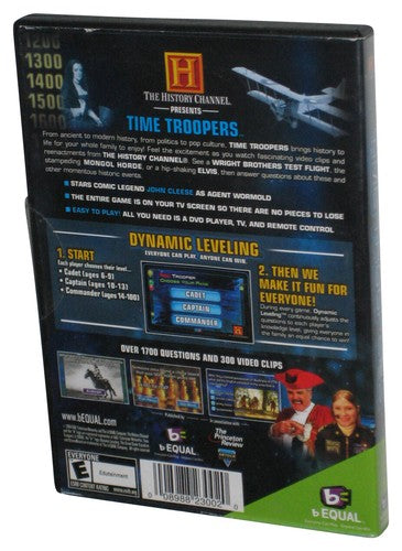 The History Channel Presents Time Troopers (2004) A&E DVD Game