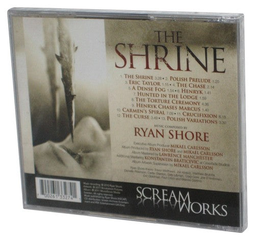 The Shrine (2011) Original Motion Picture Soundtrack Music CD - (Ryan Shore)
