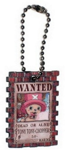 One Piece Wanted Portrait Chopper Charm Keychain