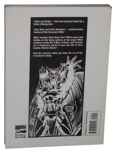 Marvel Comics X-Men X-Cutioner's Song Paperback Book - (x3 Signatures)