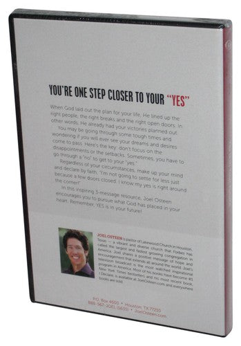 Joel Osteen Yes Is In Your Future DVD