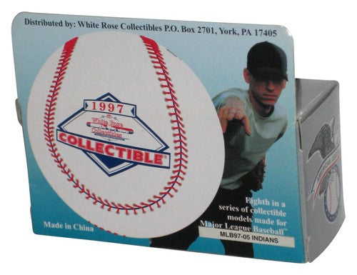 Matchbox MLB Baseball 1997 Team Cleveland Indians Silver Plymouth Prowler Toy Car