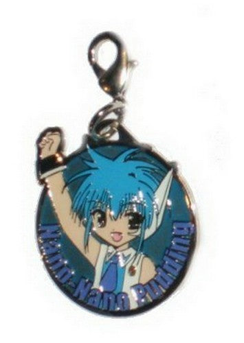 Galaxy Angel Nano-Nano Pudding Charm Keychain