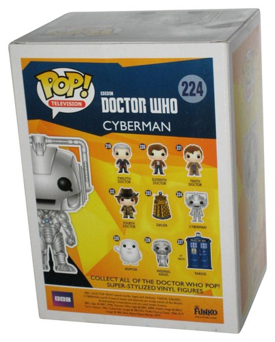 Doctor Who Cyberman Funko POP! Television Vinyl Figure 224