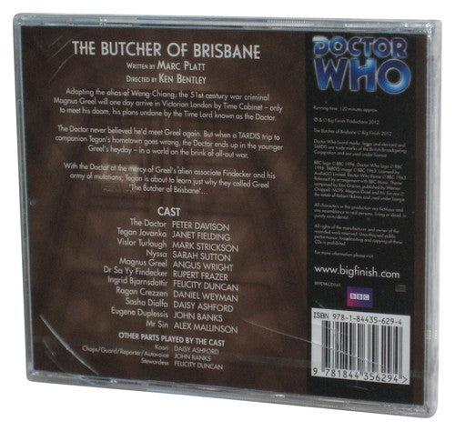 Doctor Who The Butcher of Brisbane (2012) Marc Platt Audio CD
