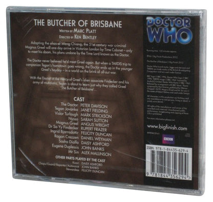 Doctor Who The Butcher of Brisbane (2012) Marc Platt Audio CD