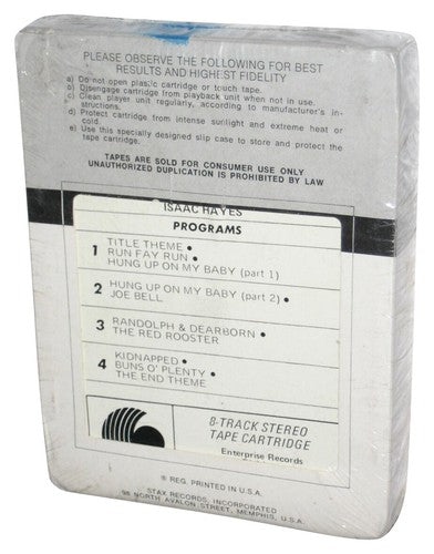 Tough Guys The Memphis Sound Stax Records 8-Track Audio Stereo Tape