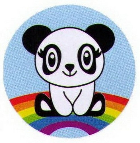 Bored Inc. Panda Rainbow Button BB3991