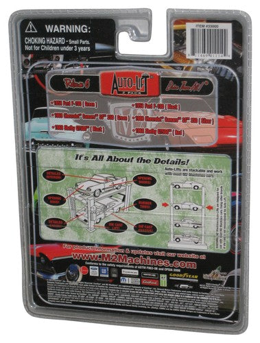 M2 Machines Auto-Lift 1968 Shelby GT500 Red & Black Toy Car 2-Pack - (Cracked Plastic)