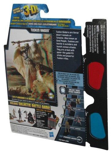 Star Wars Discover The Force (2012) Tusken Raider Figure w/ 3D Glasses