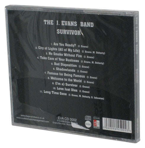 The J Evans Band Survivor (2008) Audio Music CD