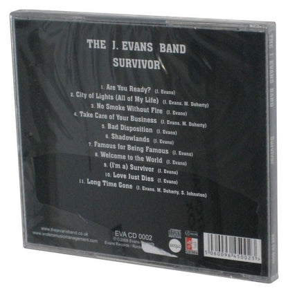 The J Evans Band Survivor (2008) Audio Music CD
