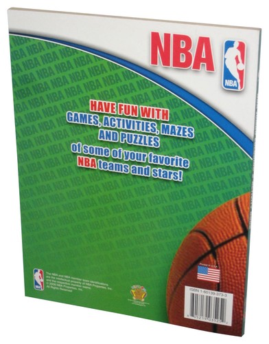 NBA Basketball Jumbo Coloring & Activity Book w/ Games Mazes & More