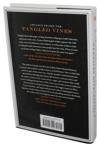 Tangled Vines (2015) Hardcover Book - (Greed, Murder, Obsession, and an Arsonist in the Vineyards of California)