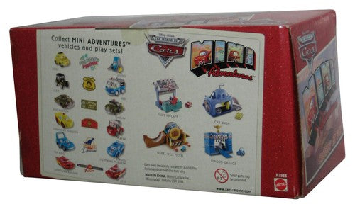 Disney Cars Mini Adventures Cruisin' At Flo's Sally Mater Doc Hudson Toy Car Box Set - (Cars Loose In Packaging)