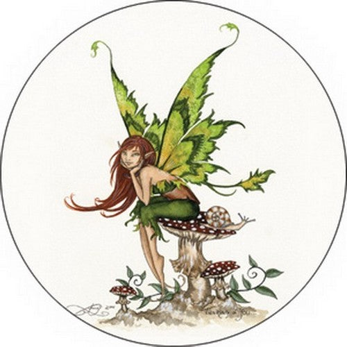 Amy Brown Thinking of You Button B-0691