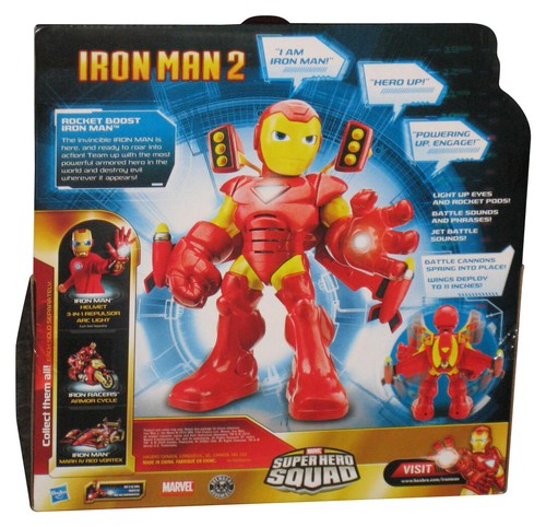 Marvel Comics Iron Man (2010) Super Hero Squad Rocket Boost Iron Man Figure