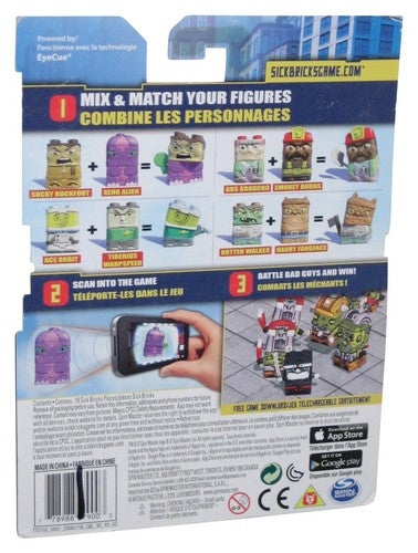 Sick Bricks Team Character Ninja vs Space Toy Mini Figure 5-Pack