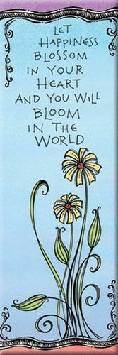 Let Happiness Blossom In Your Heart Magnet 60061LLD