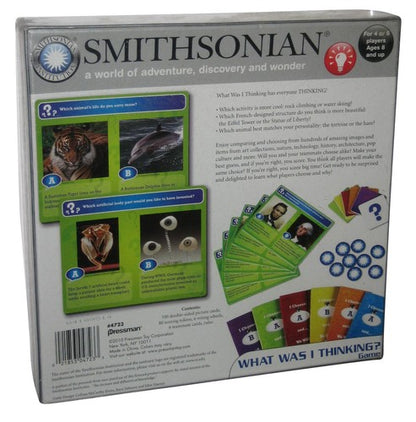 Smithsonian What Was I Thinking Pressman Board Game