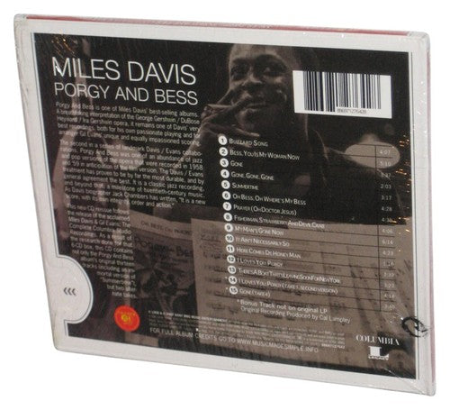 Miles Davis Gil Evans Porgy & Bess (2007) Audio Music CD