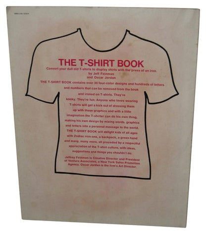 The T-Shirt 30 Full Color Iron-On Designs (1976) Paperback Book