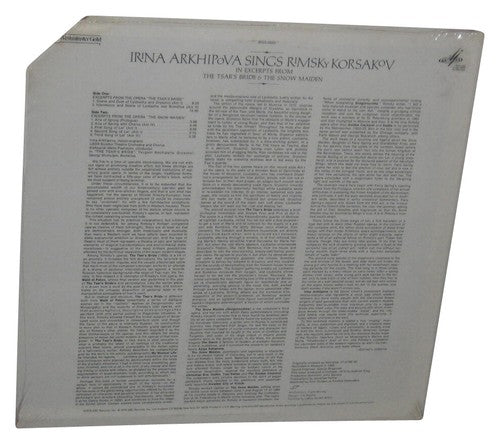 Irina Arkhipova Sings Rimsky Korsakov (1976) LP Vinyl Record