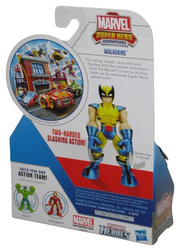 Marvel Super Hero Adventures (2013) Playskool Heroes Wolverine Squeeze Legs Figure