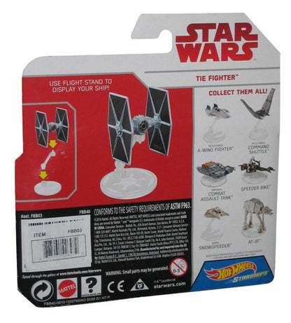Star Wars Hot Wheels TIE Fighter (2016) Mattel Toy Starship