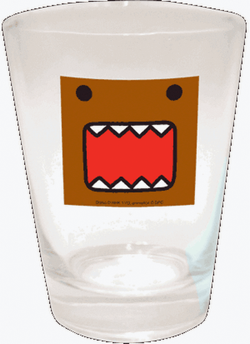 Domo-Kun Face Hot Properties Licensed Shot Glass DSH115