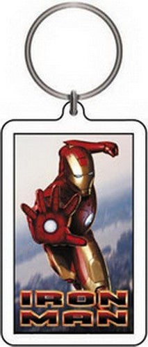 Marvel Comics Iron Man Hand Blast Lucite Keychain K-IRN-0002