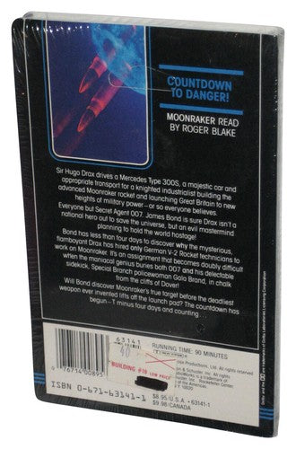 James Bond Moonraker (1987) Audio Cassette Tape Box Set