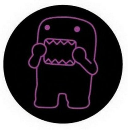 Domo-Kun Purple Outline Button DB4288