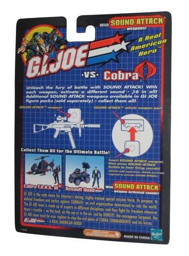 GI Joe Cobra Flint vs Baroness (2002) Hasbro Action Figure Set 2-Pack