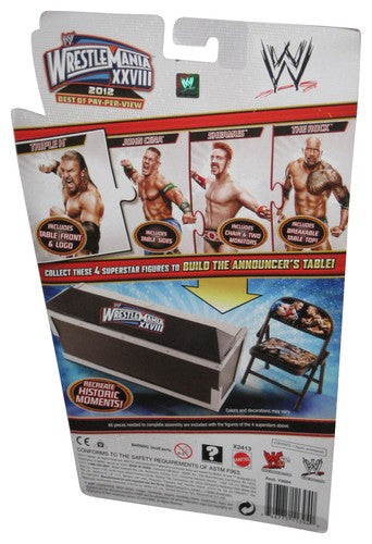 WWE Wrestlemania XXVIII 2012 Best of Pay-Per-View Triple H (2012) Mattel Figure