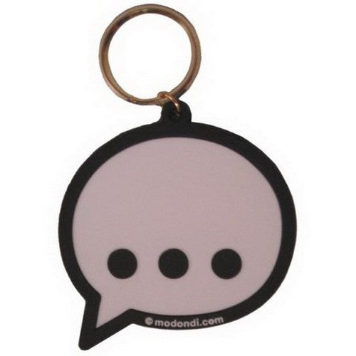 Modondi Dot Dot Dot Rubber Keychain D0801
