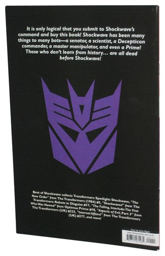 Transformers Best of Shockwave (2022) IDW One Shot Comic Book