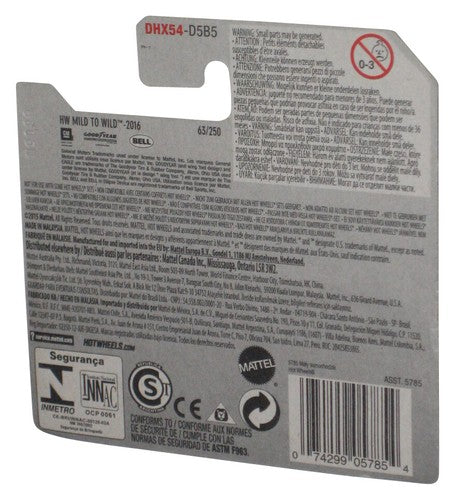 Hot Wheels HW Mild To Wild (2015) Black '76 Greenwood Corvette Toy Car 8/10 - (Short Card)