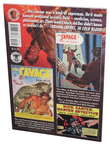 Doc Savage Men Vanished & Death In Little Houses (2015) Paperback Book #84